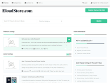 Tablet Screenshot of eloadstore.com